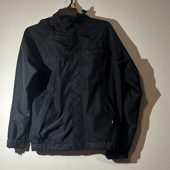 Gander Mountain Black Windbreaker Jacket - Picture 7 of 9